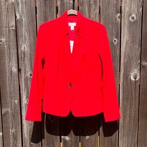 Loft one button blazer size 4